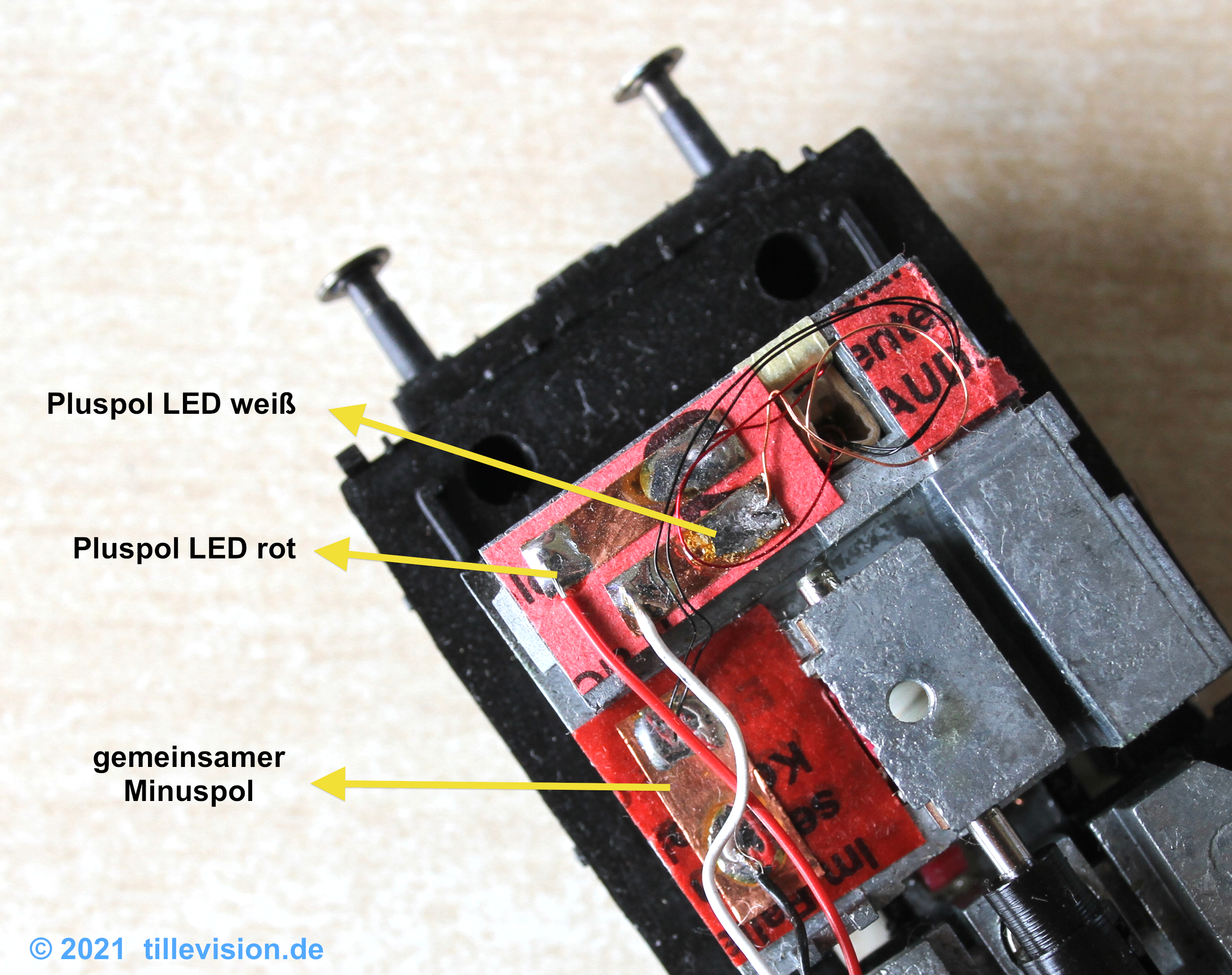 E94 fertige Verdrahtung Vorbau